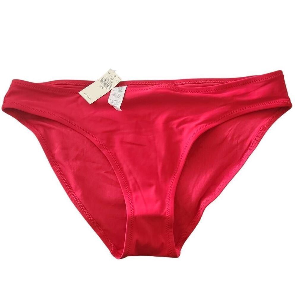 Aerie Women's Size Medium Red Bikini Cut Bikini Bottoms